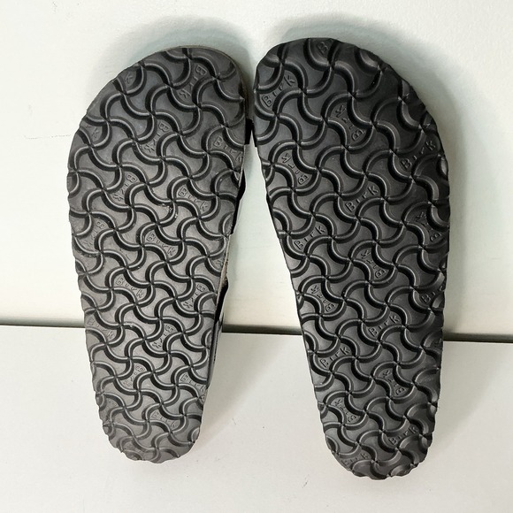 Birkenstock Mayari Black Patent Sz 42 Narrow Fit Leather New With Box - Picture 6 of 8